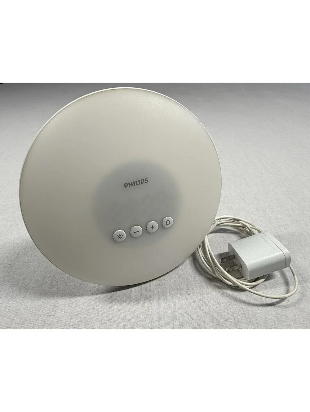 Philips SmartSleep Wake-Up Light Therapy Alarm Clock Sunrise With Charger Tested